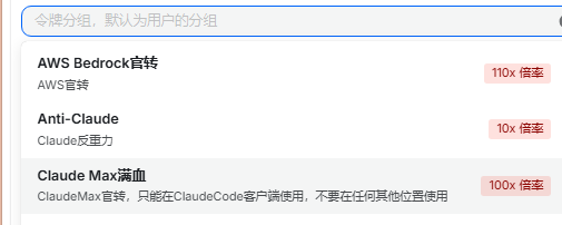 Claude Code 配置界面